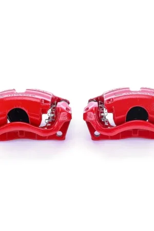 Power Stop 14-18 Mazda 3 Front Red Calipers w/Brackets - Pair — PMD Premier Motoring Development Deal