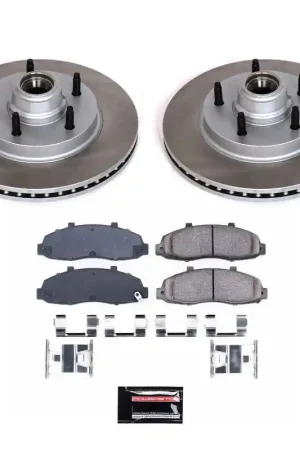 Special Discount Power Stop 97-00 Ford F-150 Front Semi-Coated Rotor Kit — PMD Premier Motoring Development