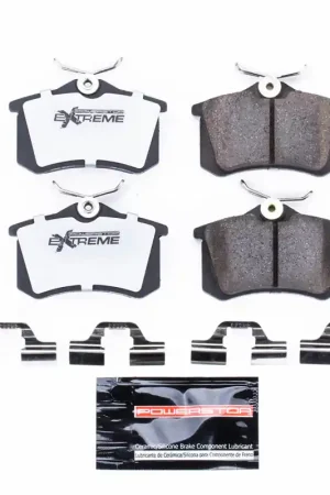 Bargain Power Stop 03-04 Audi A4 Rear Z26 Extreme Street Brake Pads w/Hardware — PMD Premier Motoring Development