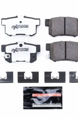 Hassle-Free Returns Power Stop 01-03 Acura CL Rear Z26 Extreme Street Brake Pads w/Hardwar — PMD Premier Motoring Development