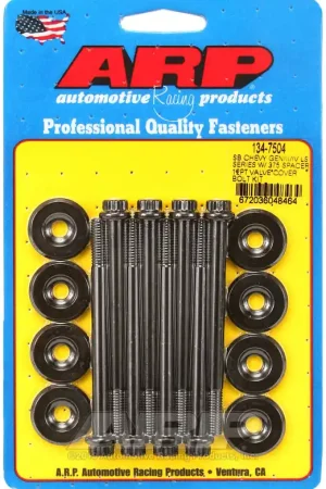 ARP Small Block Chevy GENIII/IV LS Series .375 Spacer 12pt Valve Cover — PMD Premier Motoring Development Handmade