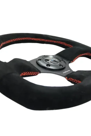 Place Order NRG Reinforced Steering Wheel (320mm Horizontal / 330mm Vertical) Sued — PMD Premier Motoring Development