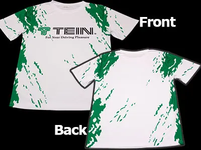 Free Returns Tein Splash T-Shirt W/ Green Splash - Small — PMD Premier Motoring Development