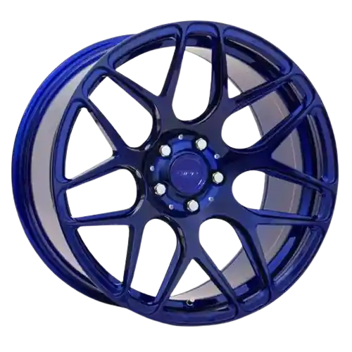 MRR FS1 5x120 19x8.5 +38 Candy Blue fit Corvette C8 Direct From Manufacturer