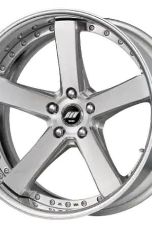 Work Zeast Black Label Bst2 5x115 20x9+12 S Disk Brush Silver Clear Limited Edition