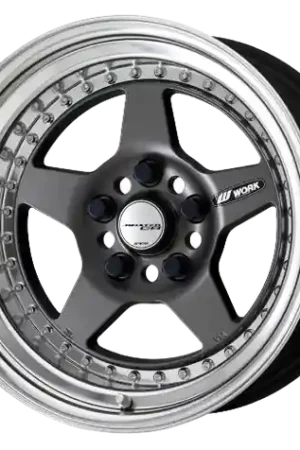 Work Meister Cr01 5x114.3 16x8.5+-22 A Disk Matte Gunmetal Top Pick