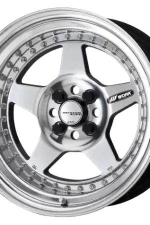 Cheap Work Meister Cr01 5x108 16x10.5+1 O Disk Bright Buff Finish