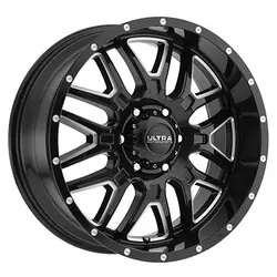 Clearance Ultra 203BM Hunter 5x127 20x10 -25 Gloss Black w/ Milled Accents
