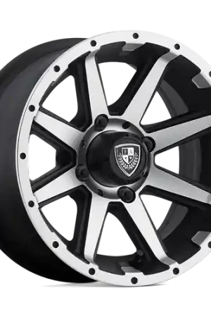 Fairway Alloys FA136 REBEL 4X101.6 14X6.5 -23 MACHINED MATTE BLACK Hot Picks