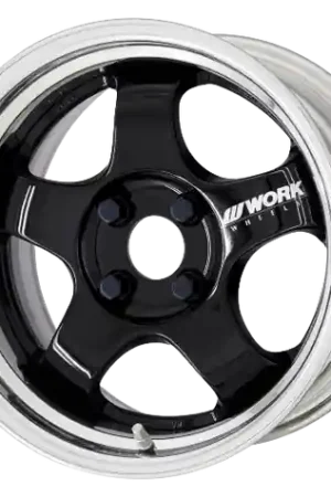 Fresh Stock Work Meister S1 2P 5x100 15x10+12 A Disk Black