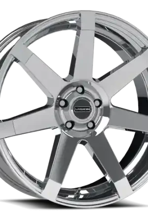 Reduced Price Vision Street-Designs 9042 Sultan 6x139.7 24x9.5+25 Chrome