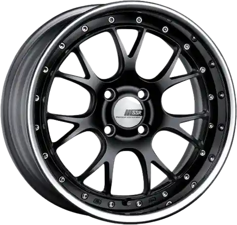 SSR Professor MS3R 5x112 17X10.5 -13 HP Disk Flat Black Same Day Shipping