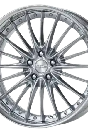 Work Schwert Regnitz 5x100 19x8+22 O Disk Silky Rich Silver Same Day Shipping