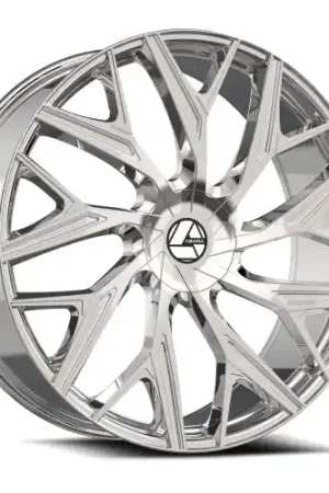 Azara AZA-527 5x114.3/5x120 18x8 +35 Nano Chrome Warranty Included