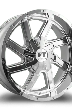 Direct From Factory FULL THROTTLE FT1 8x180 20x10-24 CHROME