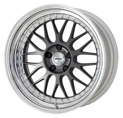 Work Meister M1 3p 5x130 18x9.5+46 H Disk Matte Gunmetal Special Offer
