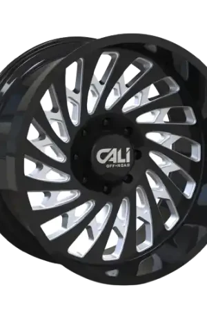 Cali Off-Road Switchback 9108 5x139.7 20x12-51 Gloss Black/Milled Order Now