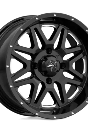 MSA Offroad Wheels M26 VIBE 4X137 16X7 +0 MILLED GLOSS BLACK Buy Online