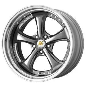 Work Wheels VS-KF 5x120.65 20x12.5-11 Brilliant Silver Black R Disk STEP RIM Direct From Factory