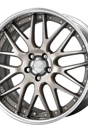 Work Lanvec Lm1 5x100 18x7.5+38 O Disk Trans Gray Polish Holiday Sale