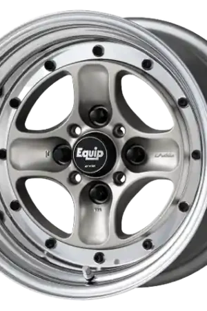 Fresh Stock Work Equip 40 4x100 15X8 +7 o disk Brut Silver