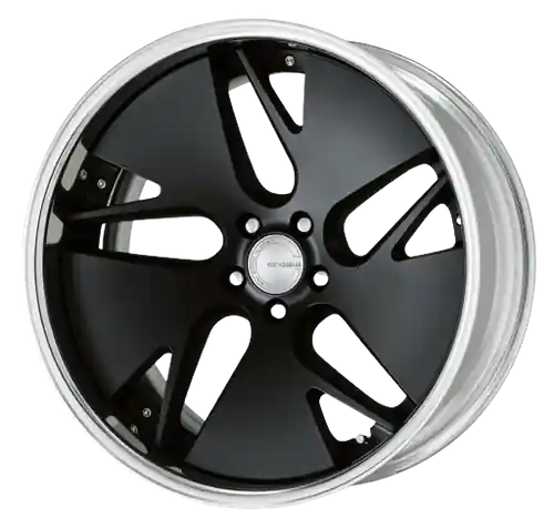 New Arrival Work Gnosis Cvd 5x108 21x8.5+0 R Disk Matte Black