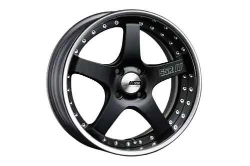 SSR Professor SP4R 5x120 17X10.5+18 NR Disk Flat Black Final Sale