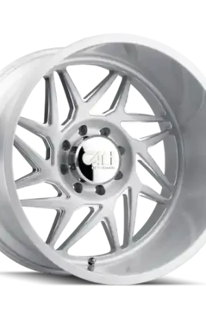 Money Back Guarantee Cali Off-Road Gemini 9112 8x170 24x14-76 Brushed & Clear Coated