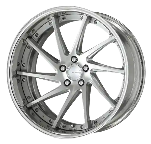 Editor’s Pick Work Gnosis Cvs 5x114.3 19x11+12 W Disk Brush Silver Clear