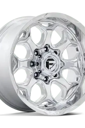 Final Sale Fuel 1PC FC862 SCEPTER 8X180 22x12 -44 POLISHED MILLED