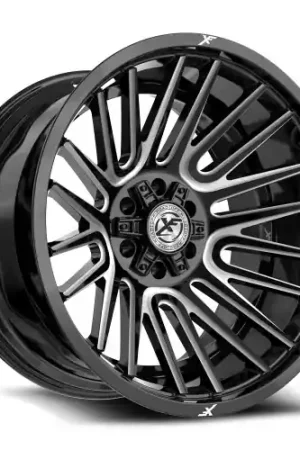 XF Off-Road XF-234 5x127/5x139.7 18x9 +12 Gloss Black & Milled Top Pick