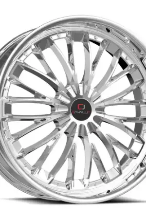 Cavallo CLV-42 5x108/5x114.3 20x8.5 +35 Nano Chrome Trusted Brand