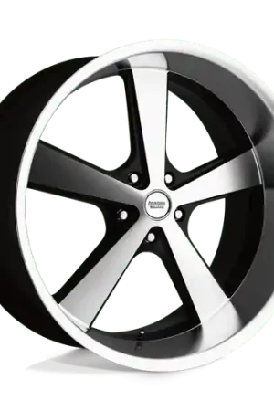 American Racing Vintage VN701 NOVA 5X127 22X9 +15 GLOSS BLACK MACHINED Place Order