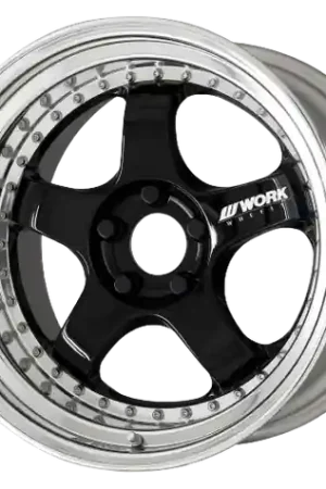 Work Meister S1 3P 5x115 18x8-7 R Disk Black Trending