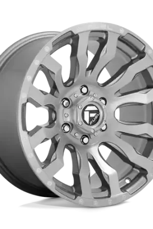 Fuel 1PC D693 BLITZ 8X170 22X12 -44 PLATINUM Cheap