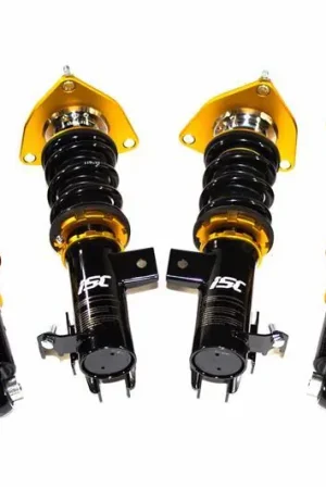 Authentic ISC Suspension 2015+ Ford Mustang N1 Coilovers - Track — PMD Premier Motoring Development