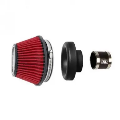 BLOX Racing Shorty Performance 5in Air Filter w/2.5in Velocity Stack and Coupler Kit - BXIM-00321 Luxury