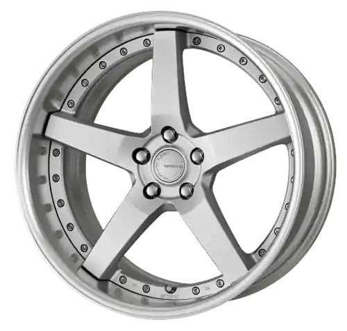 Work Gnosis Gr203 5x112 21x12.5+0 R Disk Matte Silver Worldwide Shipping