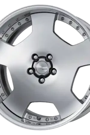 Budget Work Lanvec Ld1 5x114.3 18x8+38 O Disk Machine Silver Polish