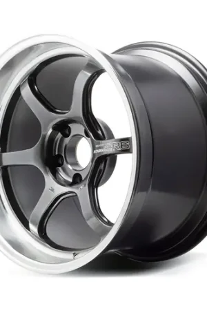 Worldwide Shipping Advan Racing R6 5x114.3 18x9.0 +31 MACHINING & HYPER PLATINUM BLACK