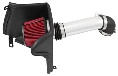 Spectre 91-01 Jeep Cherokee L6-4.0L F/I Air Intake Kit - Polished w/Red Filter - 9051 Bulk Order