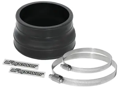 afe Magnum FORCE Intake Coupling Kit (3-7/8 IN ID to 3-1/2 IN ID x 2-1/4 IN L) Staight Black - 59-00029 Don’t Miss Out