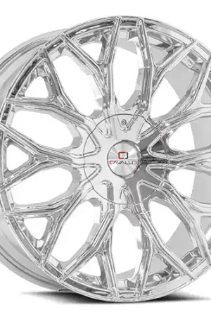 Buy Today Cavallo CLV-37 6x135/6x139.7 24x9 +25 Nano Chrome