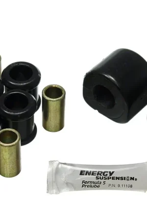 Save Now Rear Sway Bar Bushings with End Link Bushings; 18mm; Black