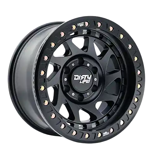 Exclusive Dirty Life Enigma Race 9313 6x135 17x9-12 Matte Black