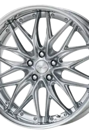 Fresh Stock Work Schwert Quell 5x120 21x8.5+22 O Disk Silky Rich Silver