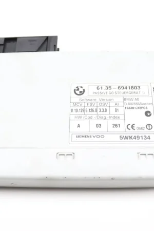 Super Sale BMW Keyless Entry Passive Go Control Module 61356941803
