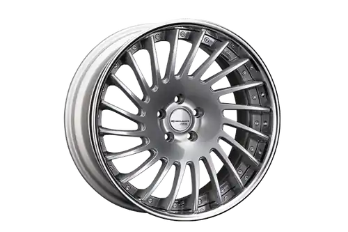 SSR CV05 5x120 19X9.5+17 SCNR Disk Crystal Silver Exclusive