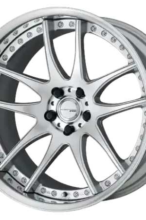 Price Cut Work Emotion Cr 3P 5x100 21x9+12 L Disk Burning Silver