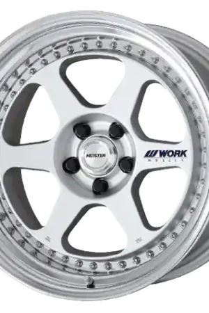 Work Meister L1 3P 5x114.3 18x9.5+8 R Disk Matte Silver Mega Sale